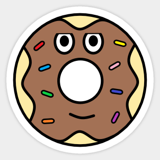 The Sly Donut Sticker